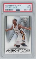 2013-14 Panini Titanium Anthony Davis PSA 9 Pelicans #50 C66