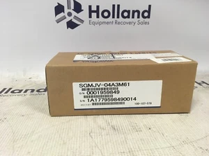 Yaskawa AC Servo motor, SGMJV-04A3M61, NOS, LG-2570 - Picture 1 of 2