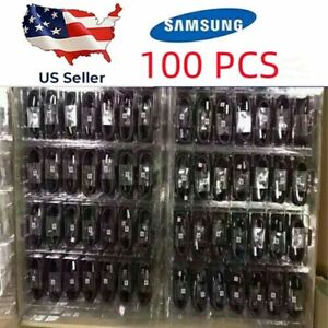 100 PCS OEM Samsung 4FT USB-C Type C Fast Charging Cable for Galaxy S8 S9 S10