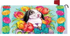 Easter Bunny Tulipany Jajka Magnetyczna skrzynka pocztowa