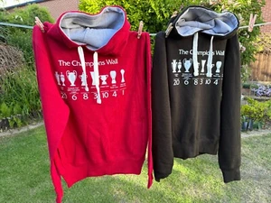 Liverpool Champions Wall Hoodie – Red or Black  – YNWA - Picture 1 of 6