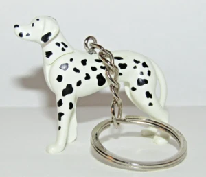 Playmobil Miniature Big Dalmatian dog Dalmata Keychain - pet - Dog Box - 16 - Picture 1 of 3