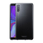 Samsung Galaxy A7 2018 Solid Case - Black / Transparent