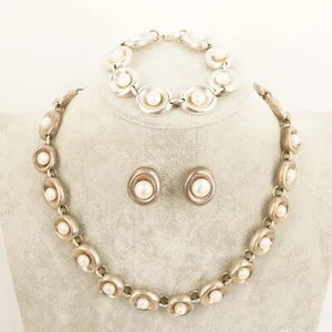 Collection of Robert Lee Morris Sterling Silver & Pearl Jewelry - Free Ship USA - Picture 1 of 16