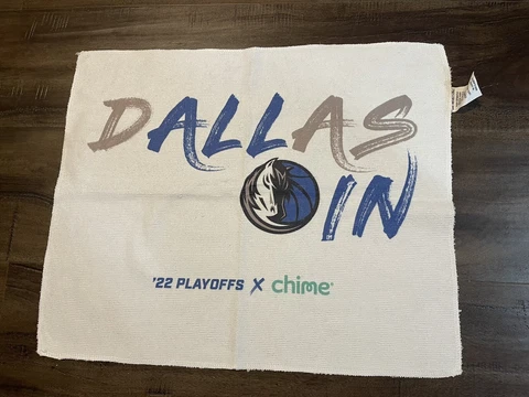 Rare Dallas Mavericks Playoffs Rally Towel SGA From The 2022 Season Cover