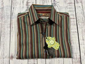 NEW Men’s Luciano Visconti Shirt Sz M Button Down - Picture 1 of 7