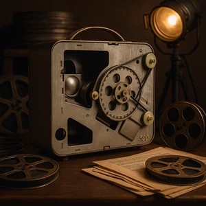 Vintage Kodak 500 8mm Film Projector — Mid-Century Industrial Movie Machine - Picture 1 of 8