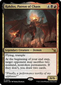 Magic The Gathering Rakdos, Patrón del Caos [Asesinatos en la Mansión Karlov] Magia Casi Como Nueva - Imagen 1 de 1