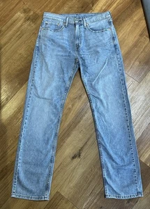 Levi’s 505 Men’s Regular Fit Slim Leg Jeans W33 L32 - Picture 1 of 11