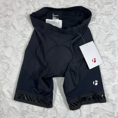 NWT Bontrager Cycling Shorts Mens XS Black Inform Race Padded Stretch Compress - Image 1 of 4