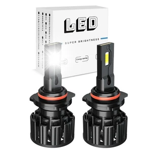 9012 HIR2 LED Headlight Bulb Kit High Low Beam 14000LM Super Bright 6500K White - Bild 1 von 10