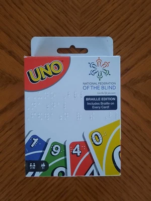 UNO Braille Edition Card Game National Federation Of The Blind 2019 - Image 1 of 3