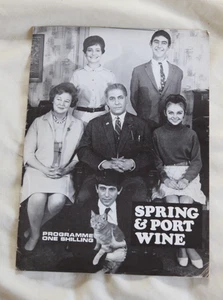 SPRING & PORT WINE Savoy Theatre Programme 1964 ALFRED MARKS John Alderton - Picture 1 of 4