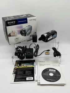 Sony Handycam DCR-SX45 Digital Video Camera Recorder Black w/ Accessories TESTED - Picture 1 of 15