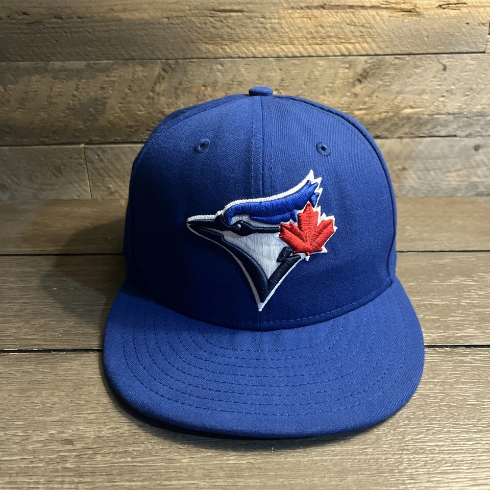 Gorra de béisbol ajustada Toronto Blue Jays New Era 59Fifty para hombre 7 3/8 MLB Foto 1 de 4