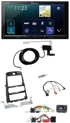Pioneer 2DIN DAB USB Lenkrad Bluetooth Autoradio für Hyundai Genesis 2010-2013 s - Bild 1 von 4