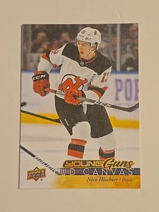 2017-18 UPPER DECK YOUNG GUNS CANVAS NICO HISCHIER #C211 (445) - Imagen 1 de 2