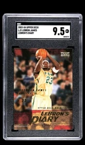 Lebron James 2003-04 Upper Deck Lebron's Diary #LJ3 SGC 9.5 - Picture 1 of 1