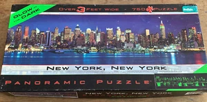 NYC Skyline Puzzle Pre911 Twin Towers, gioco Buffalo 750p completo spedizione gratuita - Foto 1 di 8