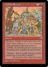 Goblin Scouts x4 Mirage MtG NM