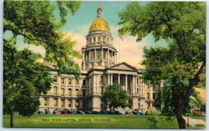 Postal - Capitolio del Estado, Denver, Colorado - Imagen 1 de 2