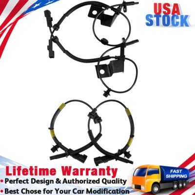 Set of 4 ABS Wheel Speed Sensor Front & Rear for (2013-2018) Lincoln MKZ 2.0L L4 - Image 1 of 4
