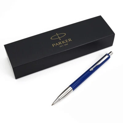 Parker Vector Druck Kugelschreiber Edelstahl Kunststoff 1,0 mm mit Geschenkbox