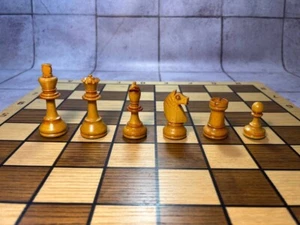 Chess set Chess vintage Wood chess set Chess pieces Germany chessmen Chess gifts - Picture 1 of 10