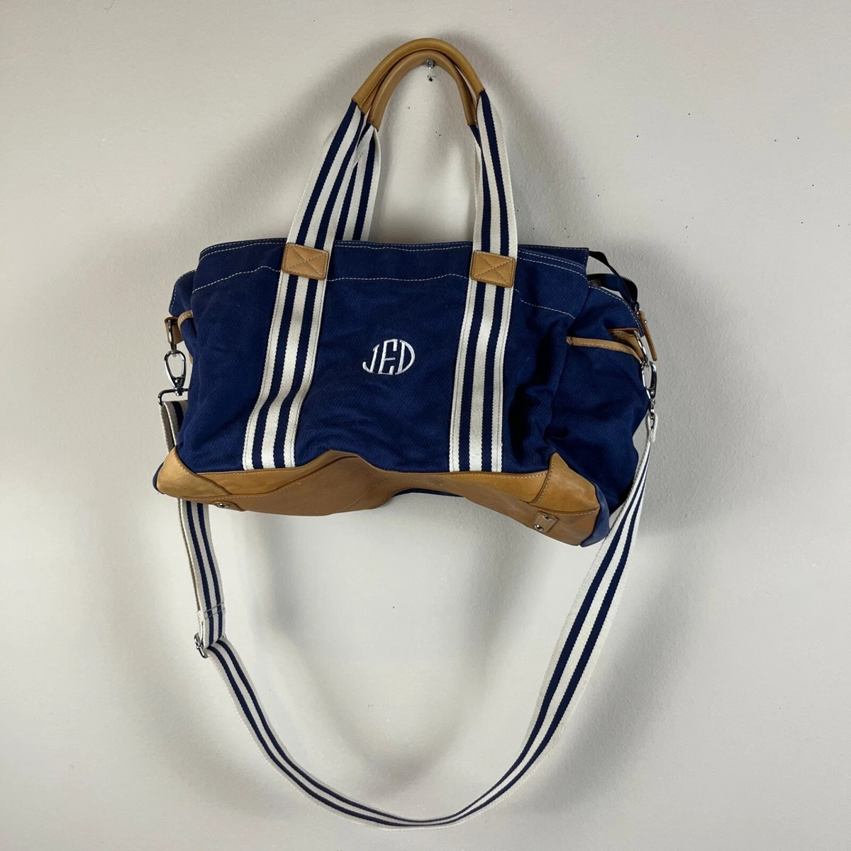 バッグ house on the hill Parent Bag Navy Stripe house on the hill stripe bag House on the Hill | France | Canvas