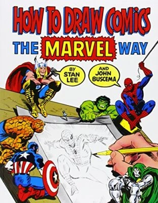 How to Draw Comics the "Marvel" Way by Buscema, John Paperback Book The Cheap - Image 1 of 2