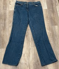 Vintage 1990's FENDI Women's Medium Wash, Straight Leg Jeans, Sz 29, 31” Inseam