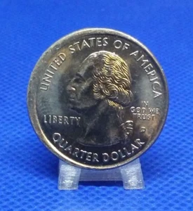 1999-D Connecticut State Quarter Off Center Error - Gem - Picture 1 of 2