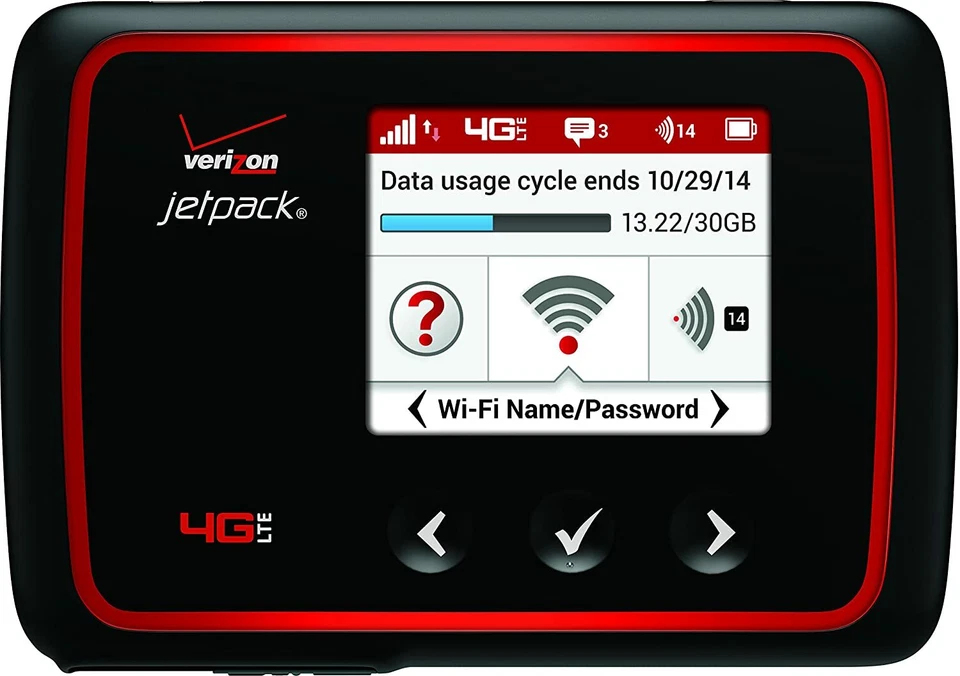 Verizon MiFi 6620L Jetpack | 4g LTE Mobile Hotspot | Modem Novatel with Charger - Image 1 of 3