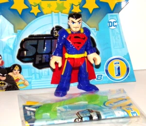 Imaginext SUPERBOY PRIME 3" Figure New Loose Super Friends Series 1 Complete - Picture 1 of 4