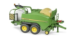 Bruder 02032 Heupresse John Deere Rundballen Presswickelkombination Ballenpresse - Bild 1 von 6