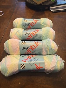 SOFT SPUN WINTUK #084 BABY REGEN VINTAGE 4 ROLLEN 3 OZ. - Bild 1 von 4
