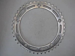 CAMPAGNOLO EARLY GENERATION (NUOVO) RECORD CHAINRING 43 T / 144 BCD - NOS - Imagen 1 de 3