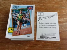 Panini Supersport Stickers (1987 - UK Version) - Complete Your Collection