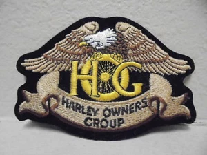 HARLEY-DAVIDSON MOTOCICLISTA MOTOCICLISTA EAGLE PARCHE CERDO HARLEY GRUPO DE PROPIETARIOS - Imagen 1 de 2