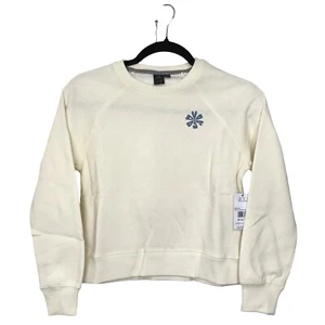 Volcom Truly Stokin Crew Neck Pullover Girl’s M (8/10) Color Beige Long Sleeve’s - Picture 1 of 15