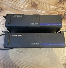 Two Alpine Chm-S600 Cd Changers Vintage Car Audio 6-Cd Compact Disc Changers