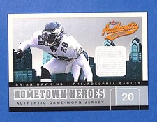 2002 FLEER FOOTBALL #HHM-BD BRIAN DAWKINS  Near mint or better -RILEYSCARDS