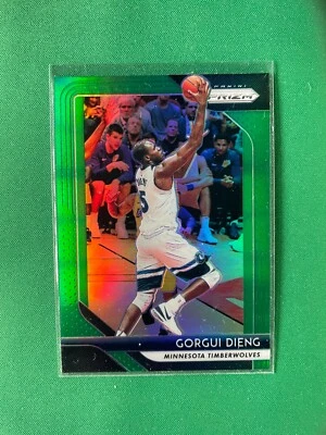2018-19 Panini Basketball Green Prizm GORGUI DIENG #117 TIMBERWOLVES - Image 1 of 2