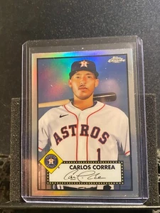 Carlos Correa 2021 Topps Chrome Platinum - Refractor - Astros- #274 - Picture 1 of 2