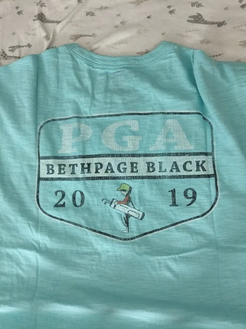 2019 PGA Championship Bethpage Black T-Shirt '47 Brand XL Mint Cover