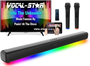 Karaoke Soundbar All-in-one Karaoke Machine, Soundbar, Wireless Speaker ARC - Picture 1 of 3