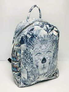 Men’s Reason Diamond Skull Silver | Blue Backpacks NWT - Picture 1 of 4