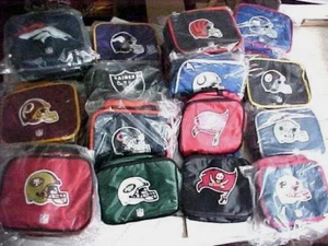 NFL LUNCH BOX/BAG  SOFT SIDE GREAT FOR WORK OR SCHOOL  NEW IN BAG - Picture 1 of 27