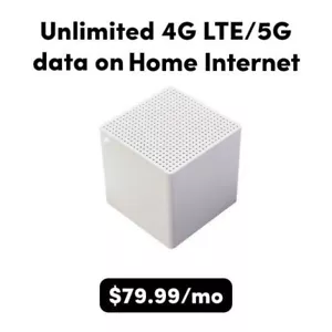 Plan de datos 5G/4G ilimitado incluido con dispositivo de Internet doméstico 5G - Imagen 1 de 3