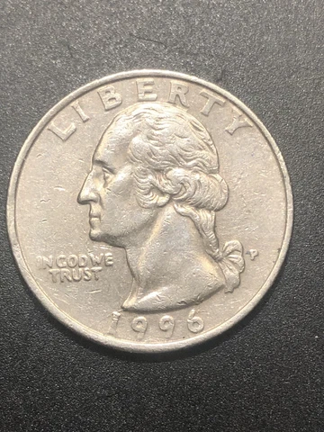 CIRCULATED 1996P WASHINGTON QUARTER. DDR & DDO. GREAT COLLECTION Cover